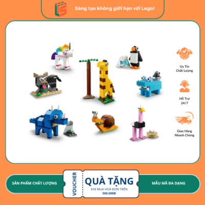 Đồ chơi LEGO CLASSIC dành cho trẻ mầm non