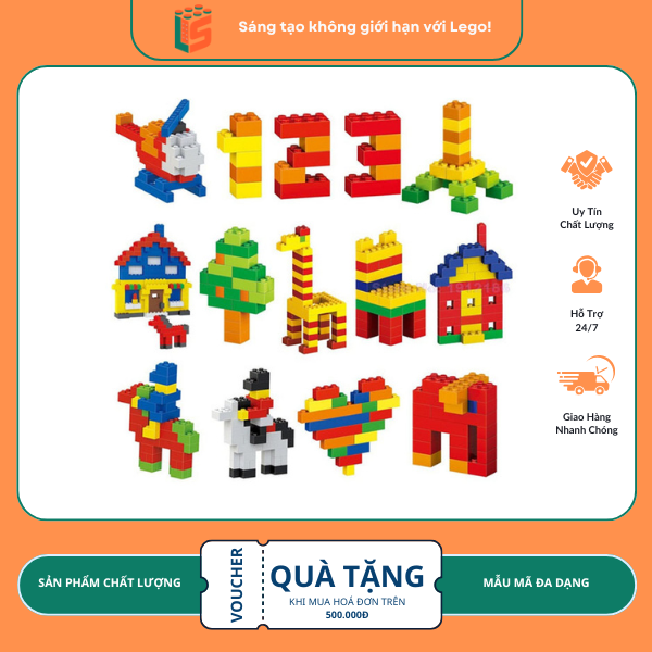 đồ chơi lego giúp phát triển trí tuệ