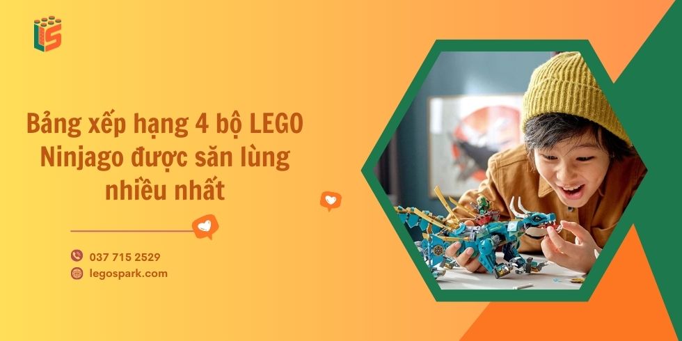 Lego Ninjago được săn lùng nhiều nhất